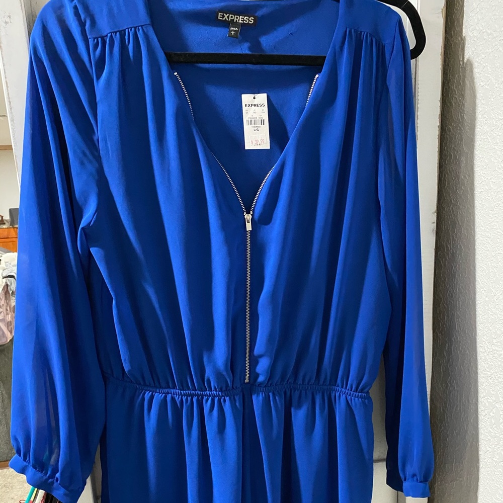 Royal Blue Dress